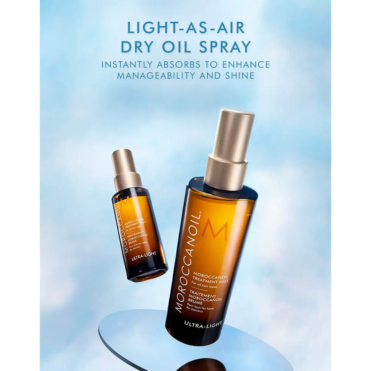 MOROCCANOIL Treatment Mist Ultra-Light – Weightless hydration, soft shine, silky touch
