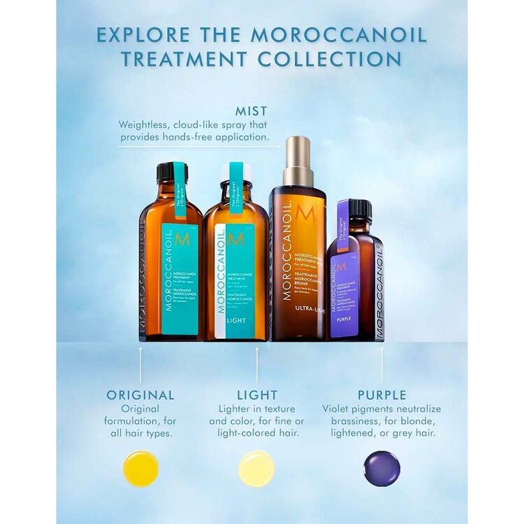 MOROCCANOIL Traitement Brume Ultra-Légère – Hydratation aérienne, brillance douce, toucher soyeux