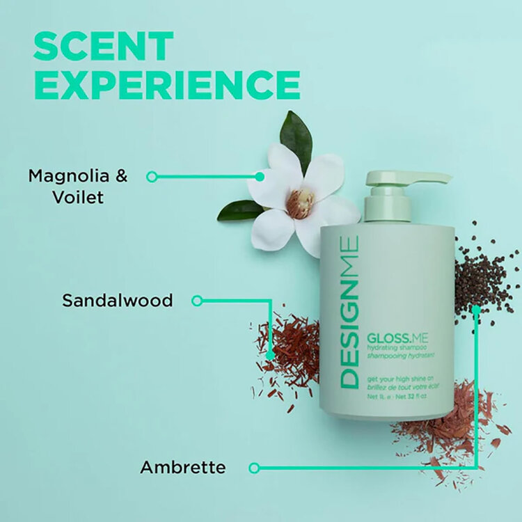 DESIGN.ME Gloss.Me | Cheveux dans les Nuages | Coffret Hydratation 2025 | Douceur & Éclat Légers