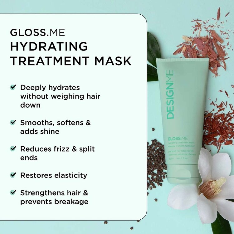 DESIGN.ME Gloss.Me | Cheveux de Rêve | Coffret Hydratation 2025 | Hydratation & Éclat Légers