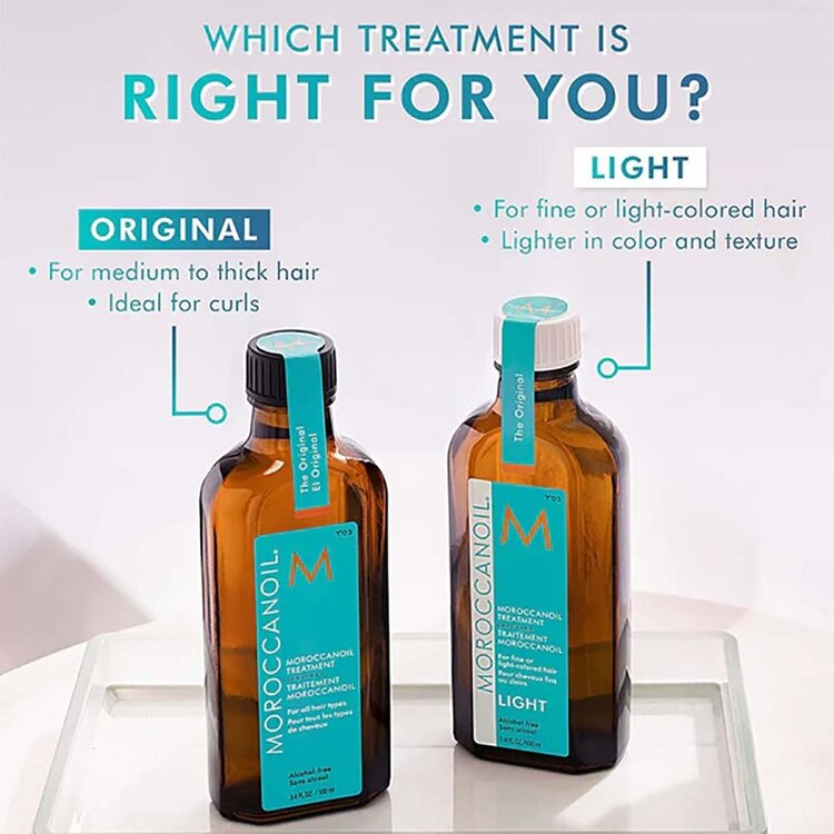 MOROCCANOIL Moroccanoil | Ornement Huile Légère — Brillance & Douceur instantanées