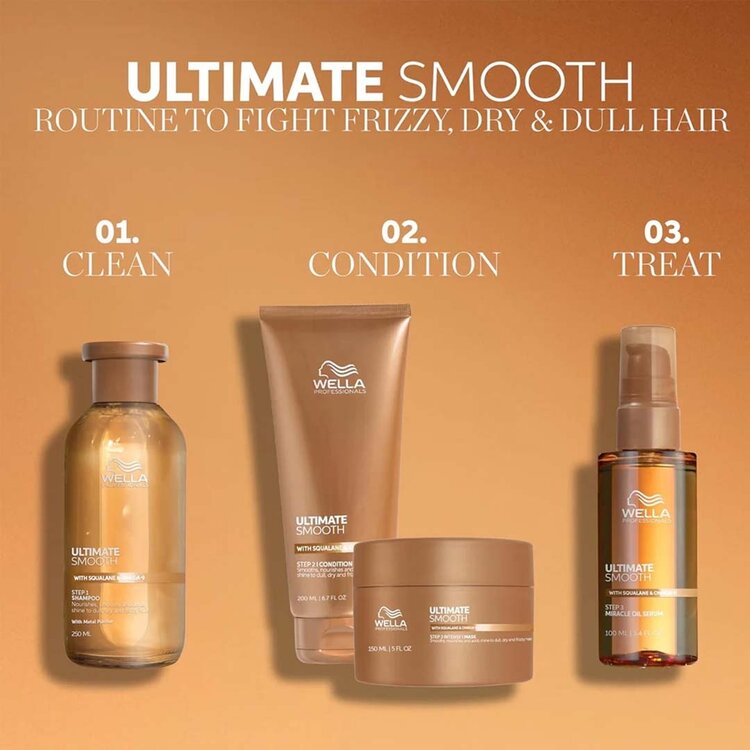 WELLA Wella | Ultimate Smooth — Holiday Gift Set 2025 Smoothing, Shine & Frizz Control