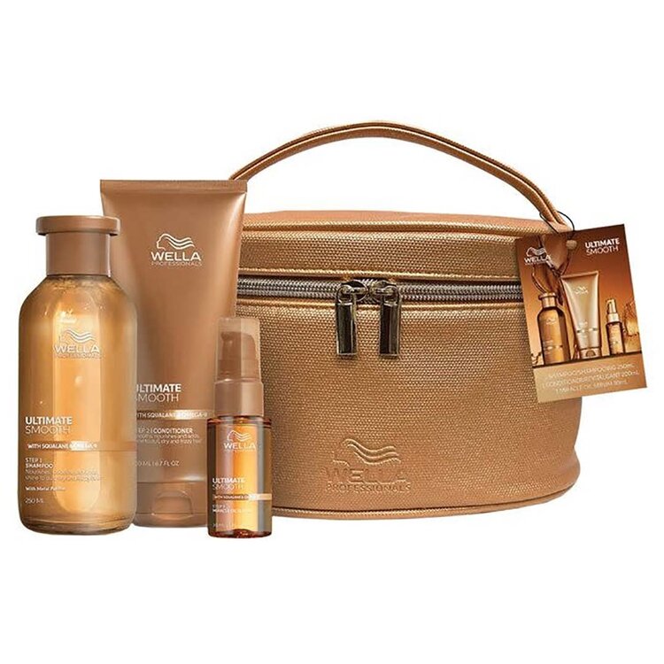 WELLA Wella | Ultimate Smooth — Coffret Fêtes 2025 Lissage, Brillance & Anti-Frisottis