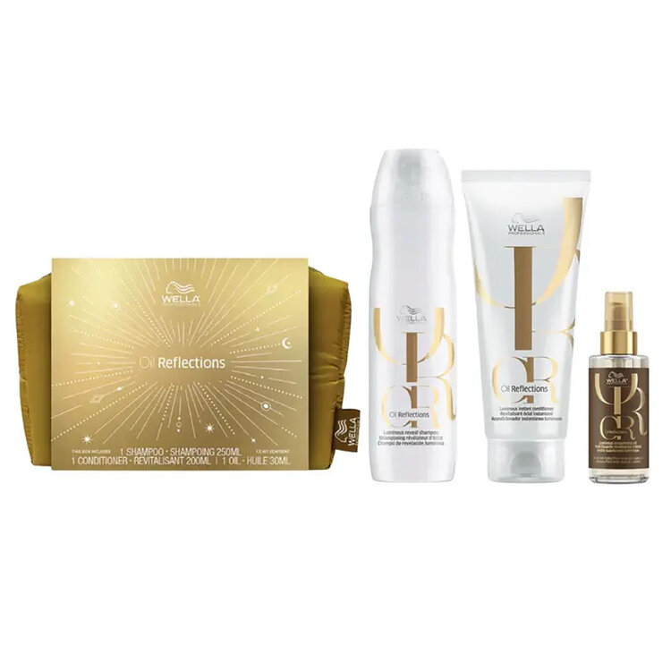 WELLA Wella | Oil Reflections — Coffret Fêtes 2025 Éclat Miroir & Douceur Soyeuse