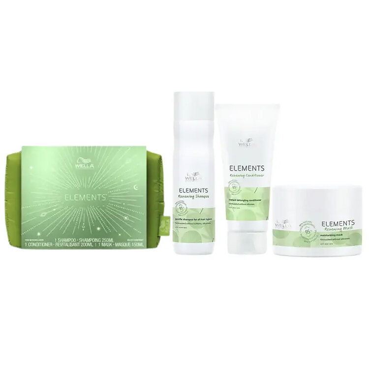 WELLA Wella | Elements Coffret Fêtes 2025 — Régénérant, Douceur & Brillance Naturelle