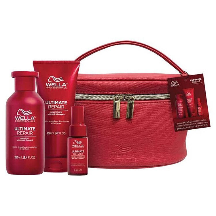 WELLA Wella | Ultimate Repair Coffret Fêtes 2025 — Réparation Pro & Brillance Instantanée