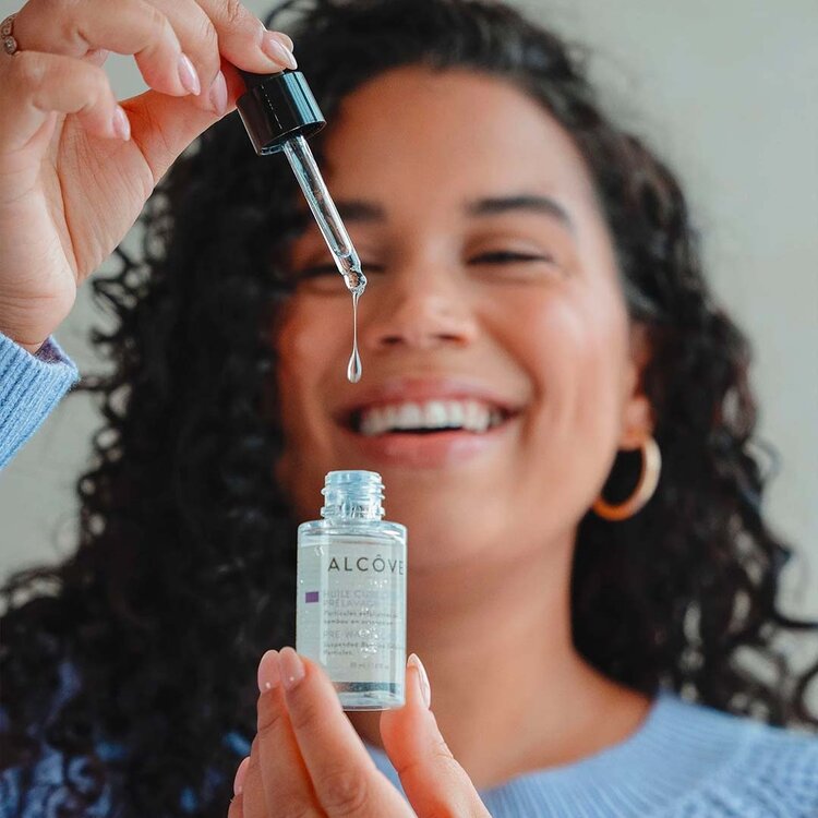 ALCÔVE Alcove | Scalp Pre-Wash Oil (35 ml / 1.2 oz) — Nurture your scalp with gentle care.