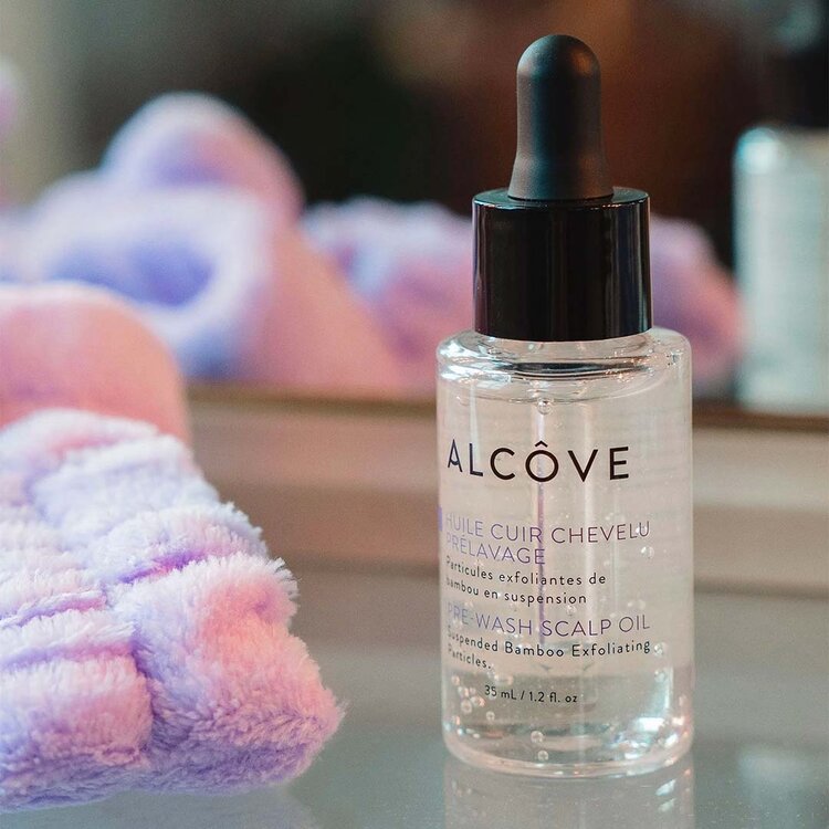 ALCÔVE Alcove | Scalp Pre-Wash Oil (35 ml / 1.2 oz) — Nurture your scalp with gentle care.
