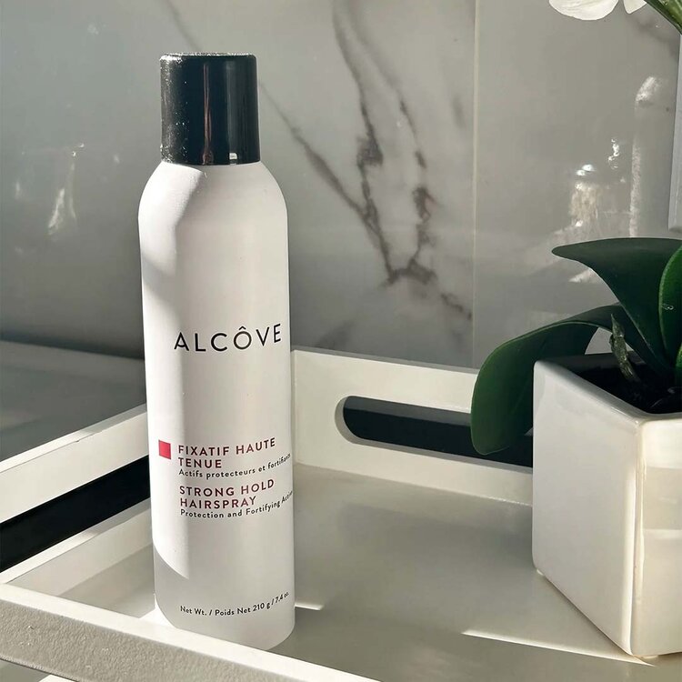 ALCÔVE Alcove | Styling | Fixatif Haute Tenue (210 g / 7.4 oz) — Fixe ton style avec élégance et assurance.