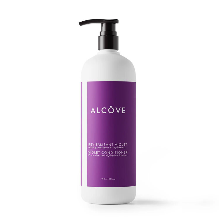 ALCÔVE Hydrating | Purple Conditioner – Neutralizes brass, hydrates & boosts shine