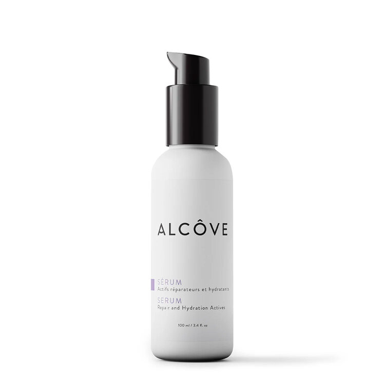 ALCÔVE Hydratant | Sérum (100 ml / 3.4 oz) – Hydratation intense, anti-frisottis, brillance soyeuse