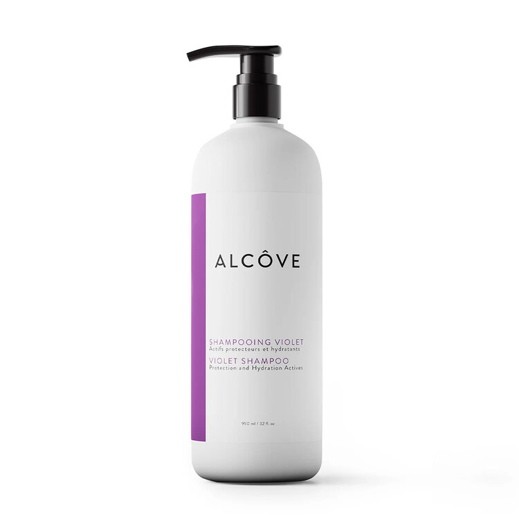 ALCÔVE Alcove | Moisturizing | Violet Shampoo — Nurture your hair with gentle care.