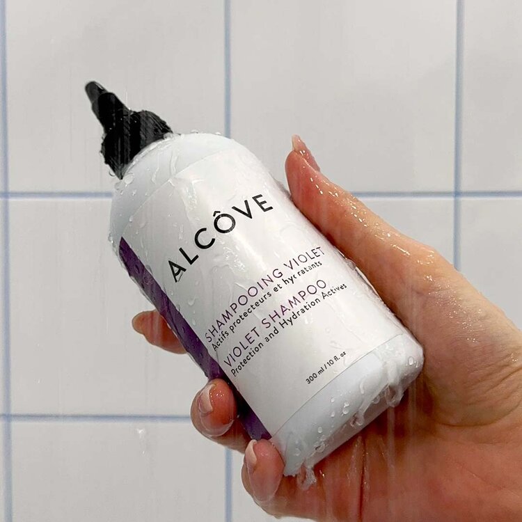 ALCÔVE Alcove | Moisturizing | Violet Shampoo — Nurture your hair with gentle care.