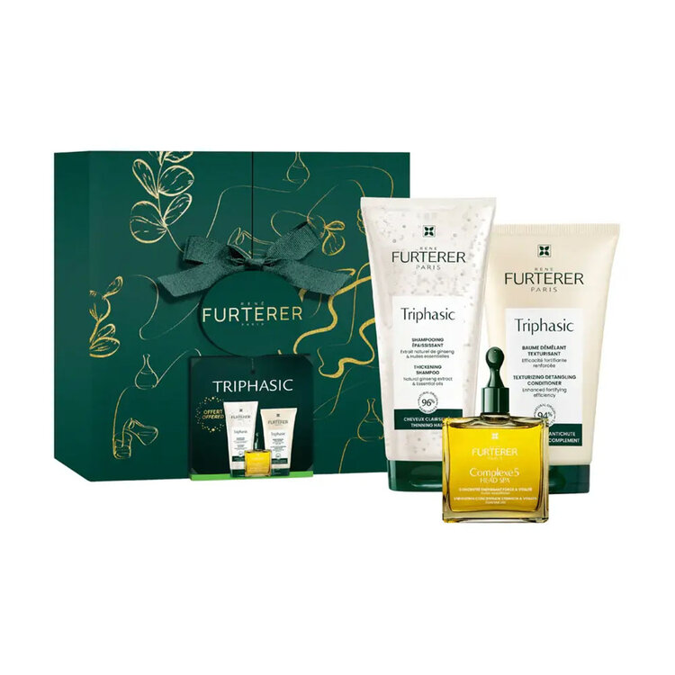 René FURTERER Paris René Furterer | Triphasic — Holiday Gift Set 2025 — Density, Strength & Revitalized Scalp