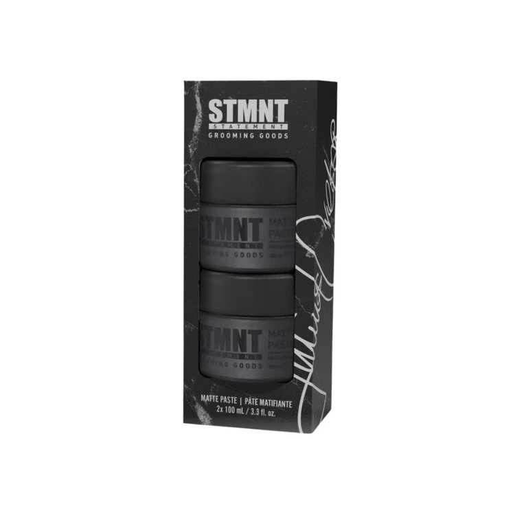 STMNT | STATEMENT Grooming Goods STMNT | Coffret Fêtes 2025 | Duo de Pâtes Matifiantes / Matte Paste Duo (2 x 100 ml)