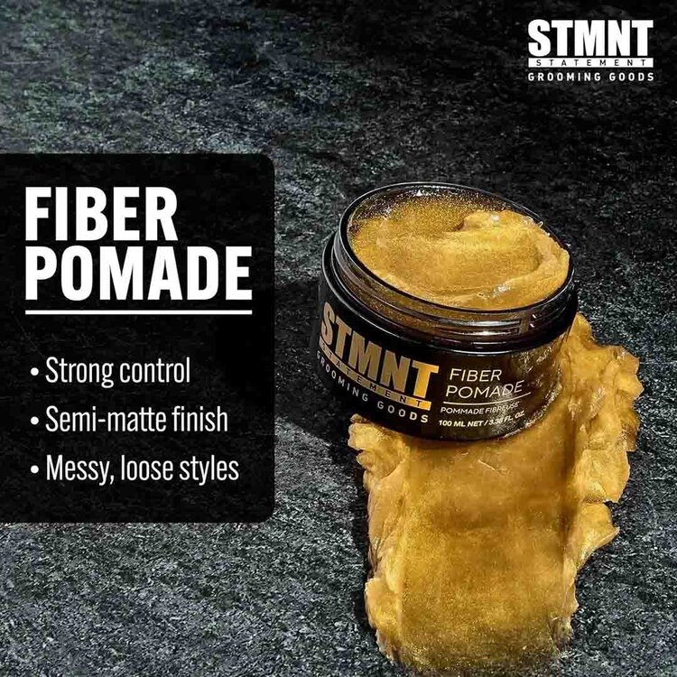 STMNT | STATEMENT Grooming Goods STMNT | Coffret Fêtes 2025 | Duo de Pommades Fibreuses / Fiber Pomade Duo (2 x 100 ml)