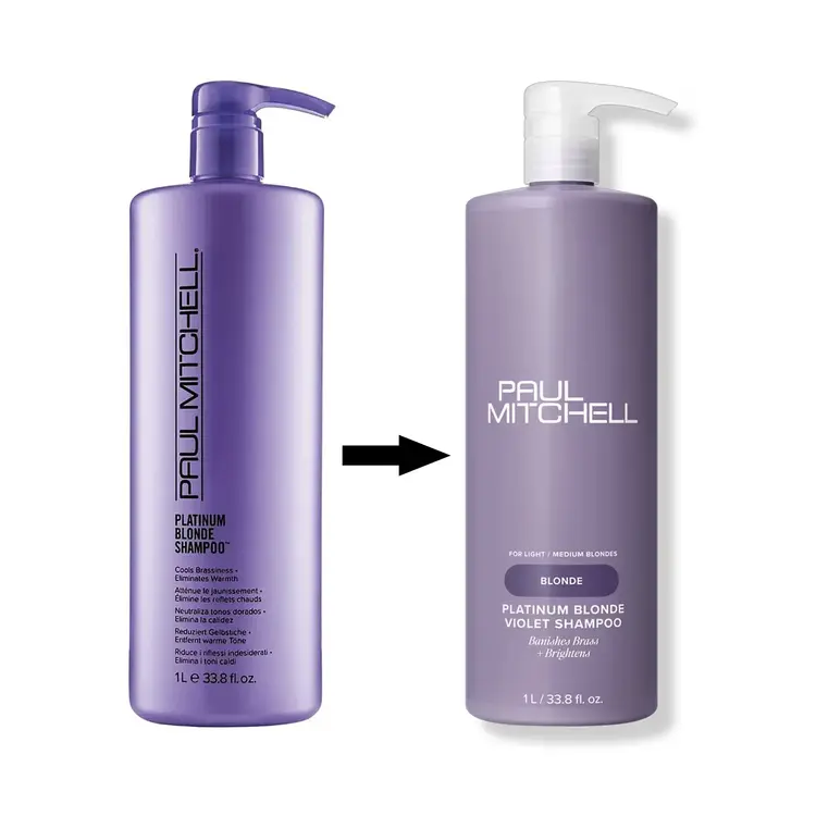 PAUL MITCHELL ***Platinum Blonde | Shampoo – Purple toning shampoo to banish brassiness in blonde & grey hair