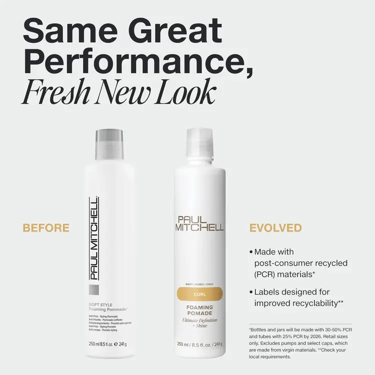 PAUL MITCHELL ***Soft Style | Foaming Pomade | Pommade Coiffante (150ml/145g/5.1oz) - Pommade en mousse qui apporte texture, définition et contrôle souple avec un fini naturel, sans effet gras