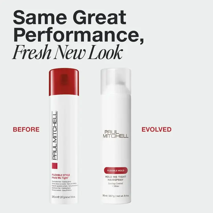 PAUL MITCHELL ***Flexible Style | Hold me Tight | Flexible Hairspray (315ml/267g/9.4oz) - Quick-drying finishing spray that delivers long-lasting strong hold and clean control without stickiness