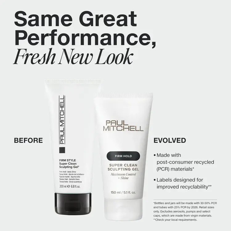 PAUL MITCHELL ***Firm Style | Super Clean Sculpting Gel – Strong hold clean-finish styling gel