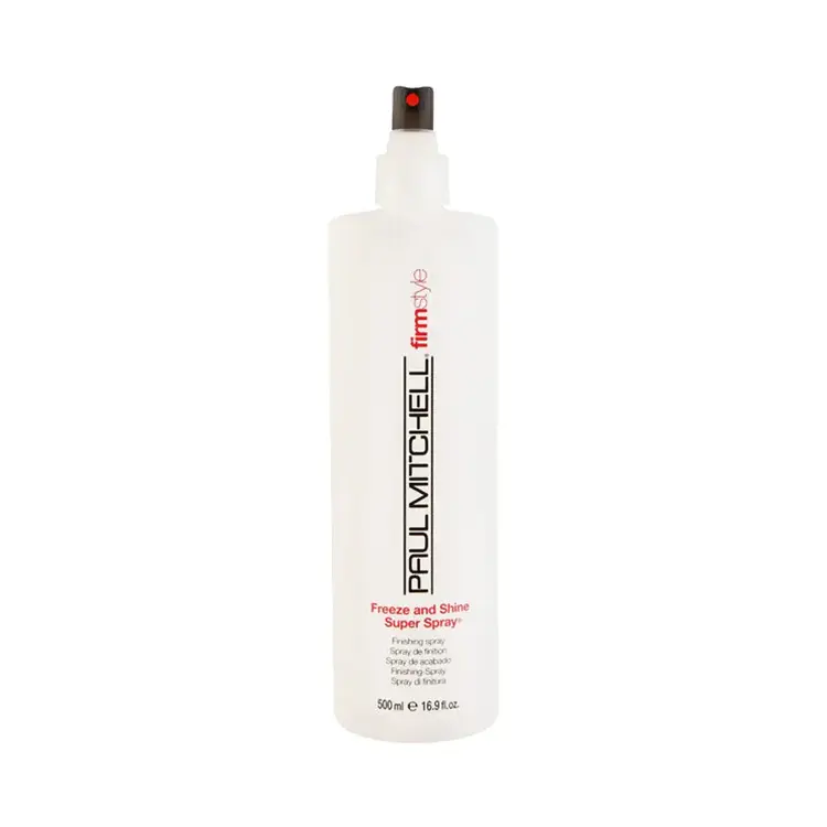 PAUL MITCHELL ***Firm Style | Freeze and Shine | Super Spray Tenue Ultra Forte - Fixatif non-aérosol à tenue maximale qui fige le style et ajoute une brillance ultra-lustrée