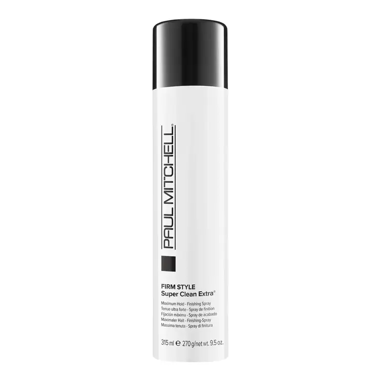 PAUL MITCHELL ***Firm Style | Spray de Finition Super Clean Extra  (315ml/9.5oz) – Fixatif de finition tenue maximale séchage rapide