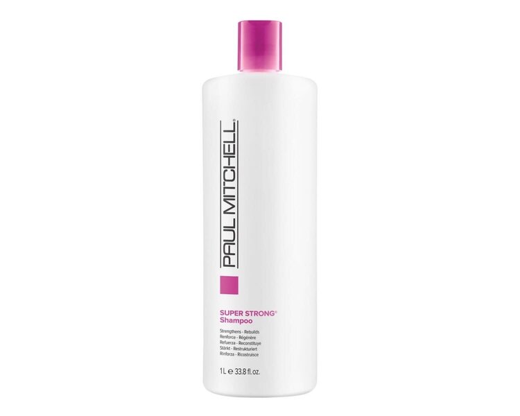 PAUL MITCHELL ***Super Strong | Shampooing Renforce et Régénère - Shampooing fortifiant qui aide à reconstruire les cheveux abîmés, tout en améliorant la texture et la brillance