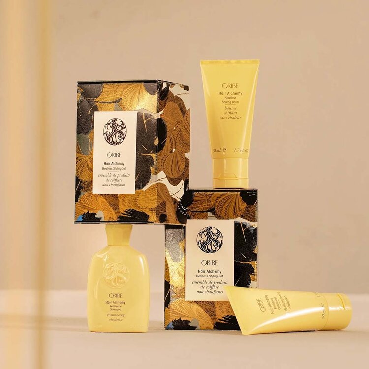 ORIBE Oribe | Hair Alchemy | Coffret Fêtes 2025 | Ensemble de Stylisants Sans Chaleur