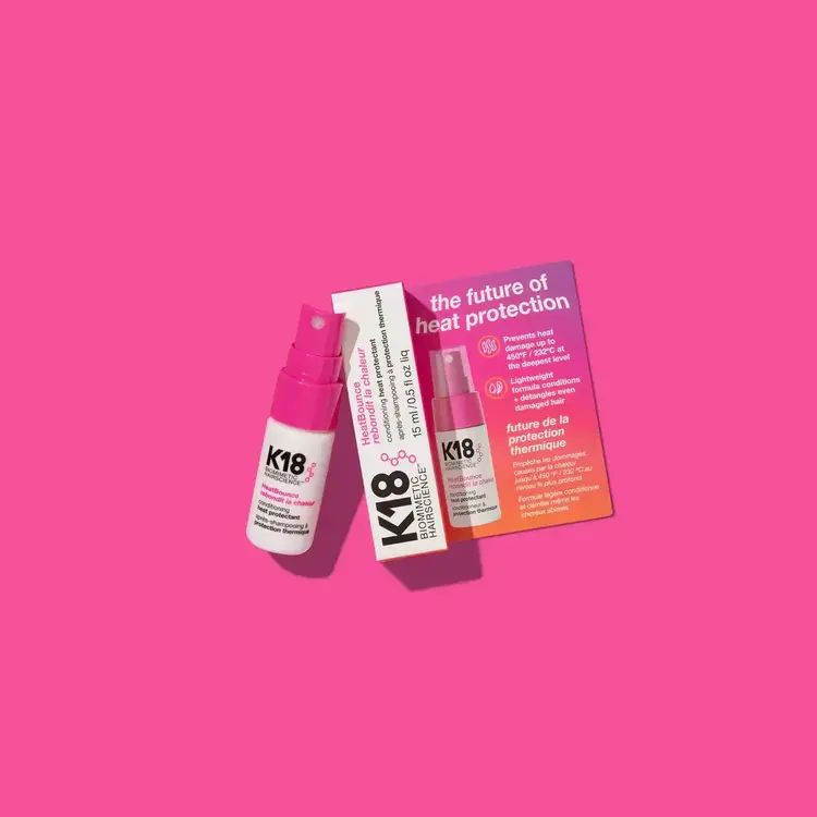 K18 Biomimetic Hairscience Heat Bounce | Après-Shampooing Protection Thermique | Soin Démêlant & Anti-Frisottis
