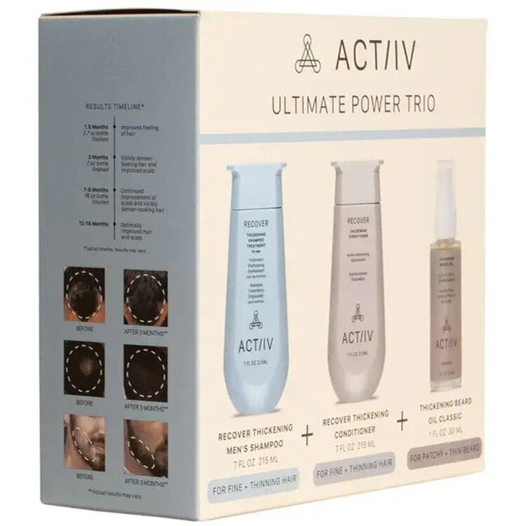 ACT/IV Act/iv – Coffrets Fêtes 2025 | Recover Ultimate Power Trio — Ensemble Homme