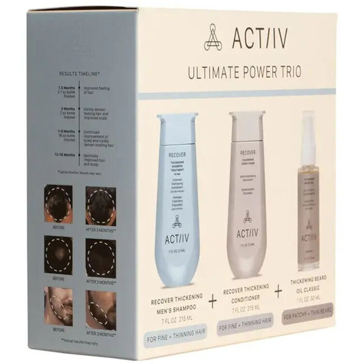 ACT/IV Act/iv – Holiday Sets 2025 | Recover Ultimate Power Trio — Men’s Set