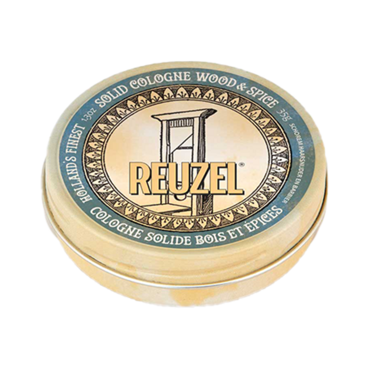 REUZEL REUZEL - BARBE & RASAGE | *Cologne Solide / Solid Cologne (1.3oz/35g) - (Bois et Épices/Wood & Spice)