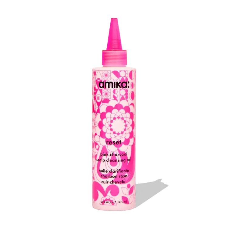 amika: Reset | Pink Charcoal Scalp Cleansing Oil 200