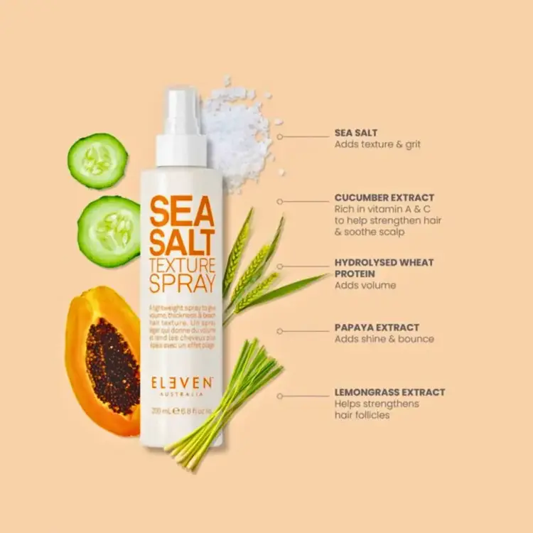 ELEVEN Australia Sea Salt | Texture Spray — Beachy Waves & Volume