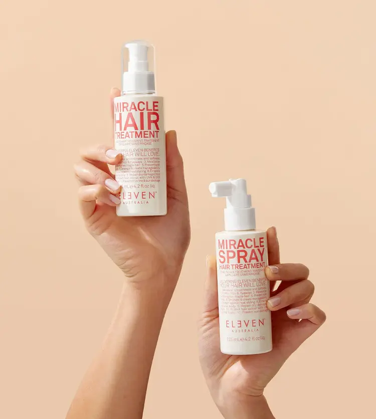 ELEVEN Australia Miracle Hair | Traitement Sans Rinçage (125 ml / 4.2 oz) - Soin Réparateur & Anti-Frisottis