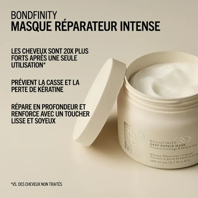 SCHWARZKOPF Schwarzkopf - BLONDME . BONDFINITY | Masque Réparateur Intense / Deep Repair Mask