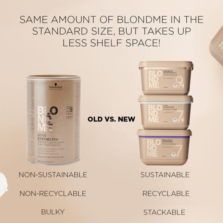 SCHWARZKOPF Blondme | Poudre Décolorante Premium 9+ / Premium Lightener 9+