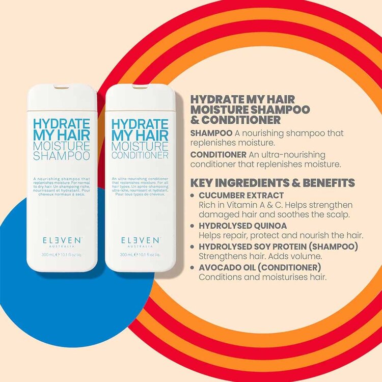 ELEVEN Australia Colour Pop! | Hydrate Trio |Coffrets | Fêtes 2025   – Coffret Hydratation + Réparation en Édition Limitée