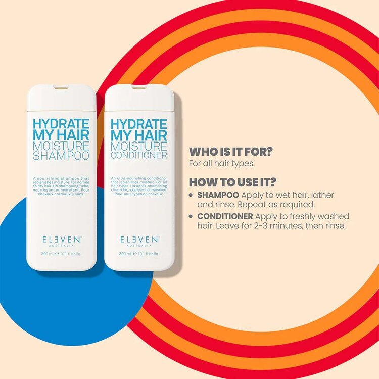 ELEVEN Australia Colour Pop! | Hydrate Trio |Coffrets | Fêtes 2025   – Coffret Hydratation + Réparation en Édition Limitée