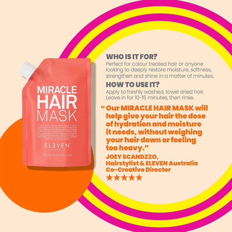 ELEVEN Australia Colour Pop! | Repair Trio | Holiday Sets 2025 — Nourishing & strengthening gift set for damaged hair