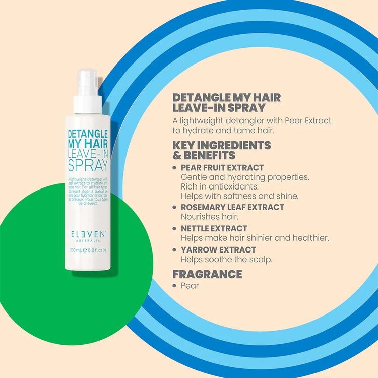 ELEVEN Australia Colour Pop! | Miracle Trio | Holidays Set 2025 – Hydrating & Detangling Set for Soft, Glossy Hair