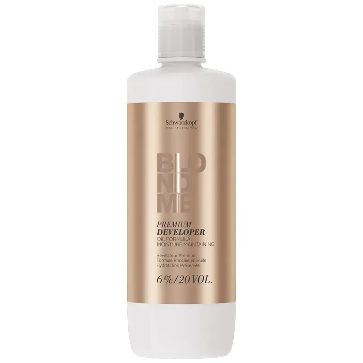 SCHWARZKOPF BLONDME . TECHNIQUE . PREMIUM DEVELOPER | Révélateur Enrichie à l'Huile (1L/1000ml/33.8oz)