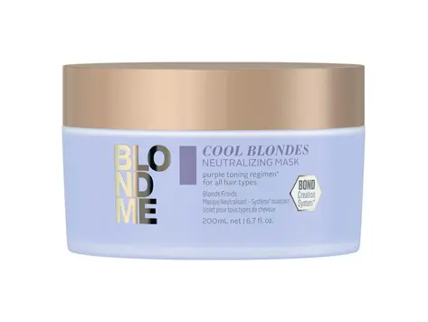 SCHWARZKOPF Blondme | ***Cool Blondes | Masque Neutralisant (200ml/6.7oz) SCHWARZKOPF Blondme | ***Cool Blondes | Masque Neutralisant (200ml/6.7oz)