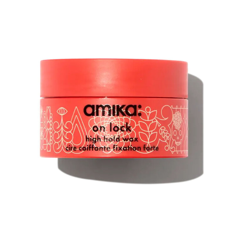 amika: On Lock | High-Hold Styling Wax (50 ml) – Strong Control, Clean Definition and Flexible Finish