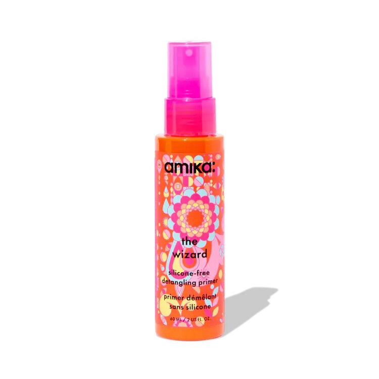 amika: The Wizard | Silicone-Free Detangling Primer – Instant Slip, Heat Protection and Frizz-Smoothing