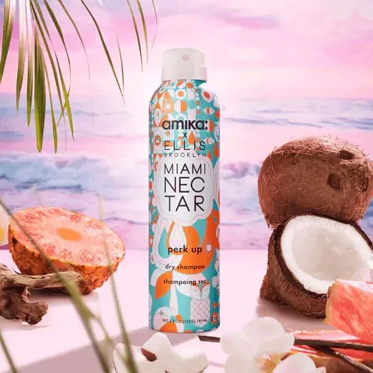 amika: ***Perk Up Miami Nectar | Dry Shampoo (189 ml / 150 g / 5.3 oz) – Refreshes Roots, Absorbs Oil and Leaves a Clean, Residue-Free Finish