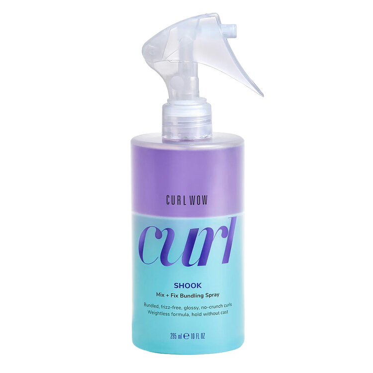 COLOR WOW Curl | Shook Spray Agité + Définit Sublime – Brume légère qui redéfinit et fait briller les boucles