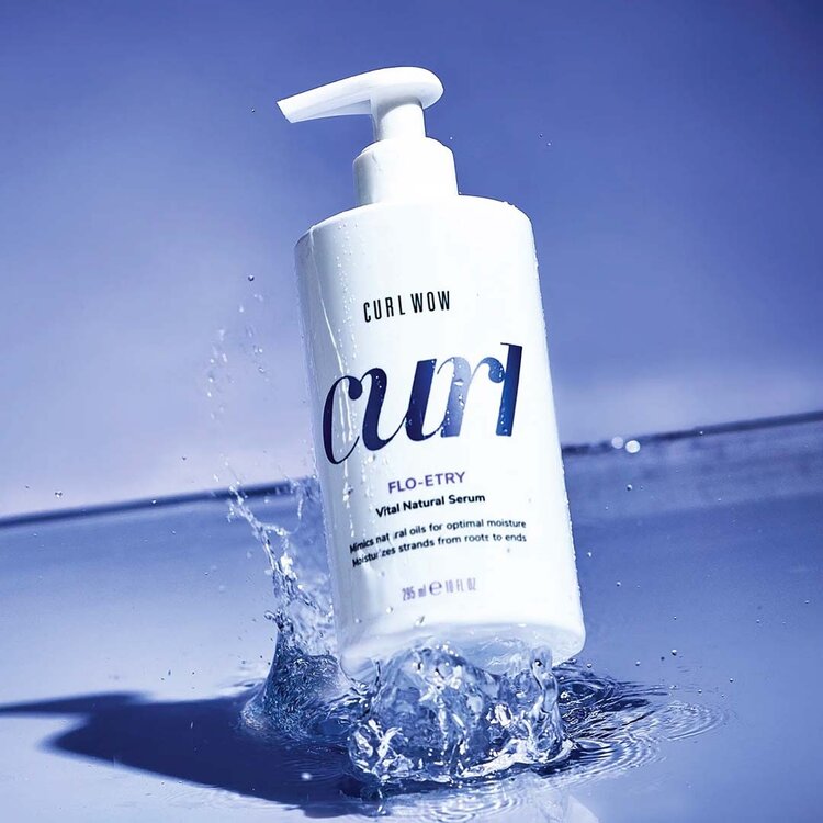 COLOR WOW Curl | Flo-Etry | Natural Vital Serum – Lightweight hydrating and shine-boosting curl serum