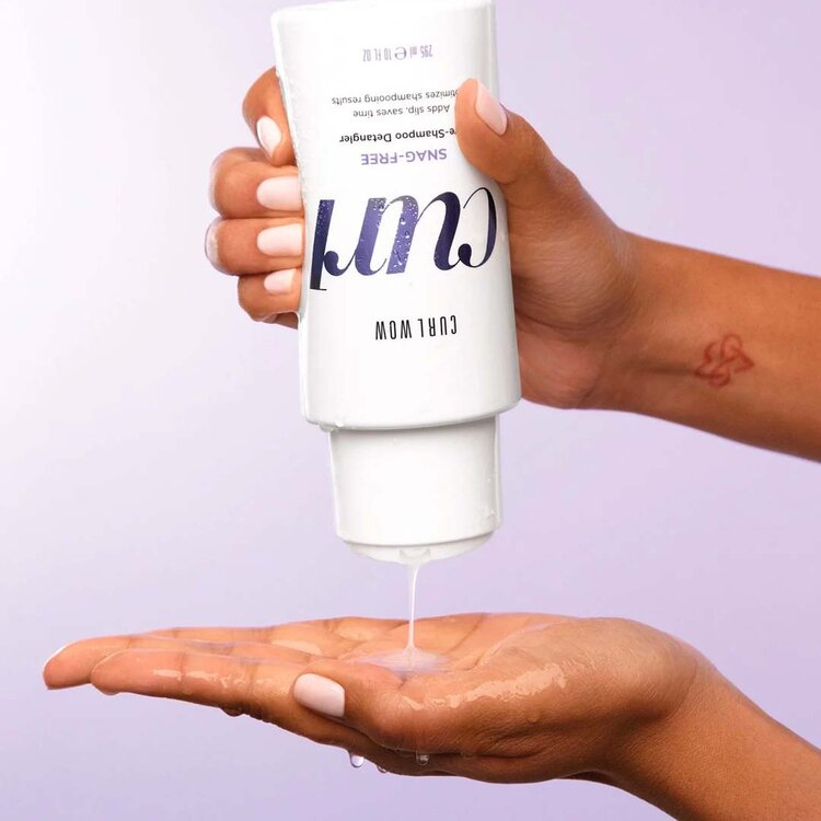 COLOR WOW Curl | Snag-Free | Démêlant Avant-Shampooing – Soin lubrifiant qui prépare, protège et adoucit les boucles avant le lavage