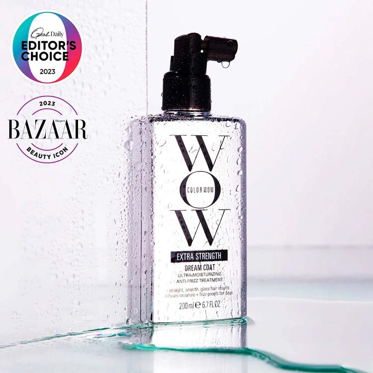 COLOR WOW Dream Coat | Extra Strength | Ultra-Hydrating Anti-Frizz Treatment – Heat-activated spray that locks in moisture and blocks humidity